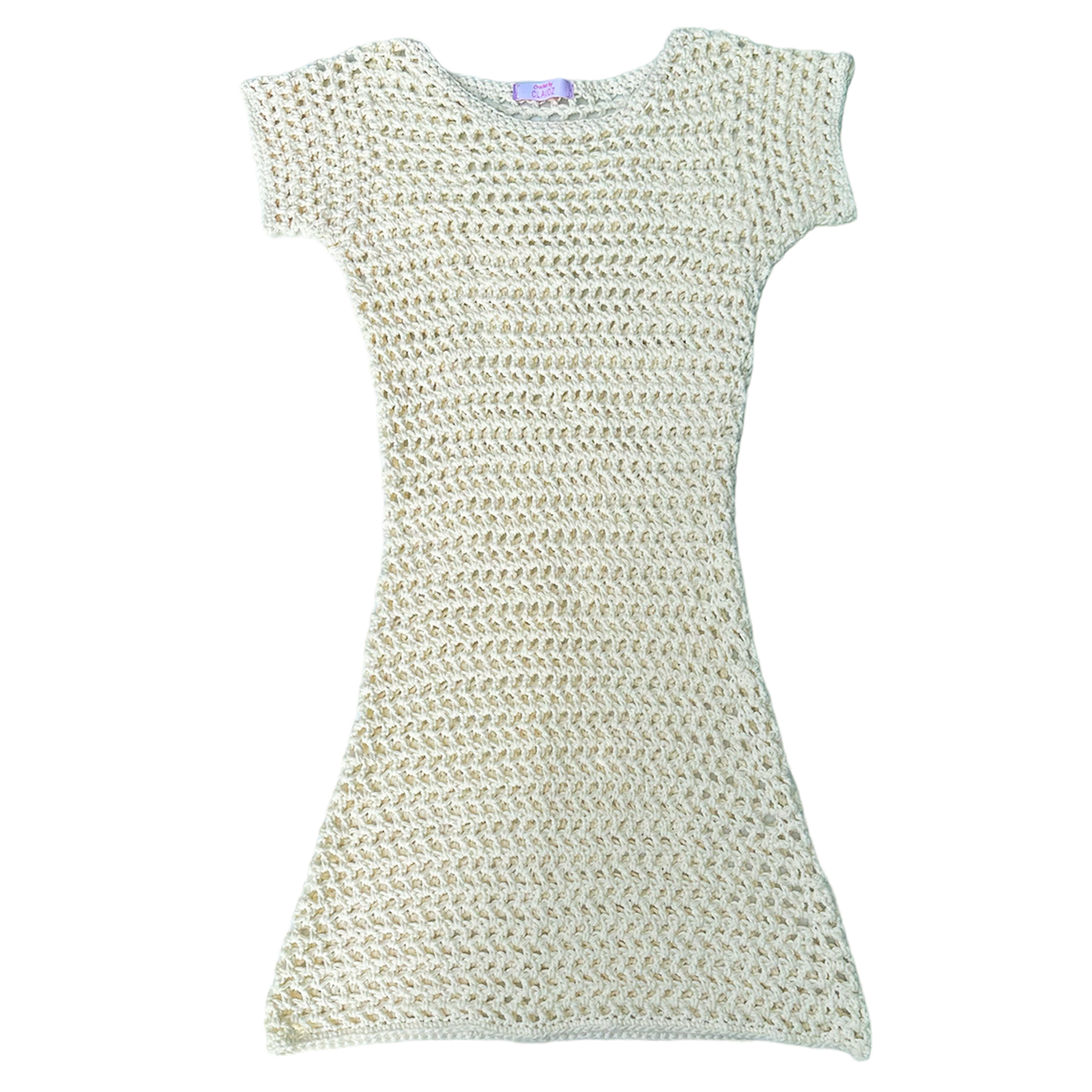 Cream T-Shirt Mini Dress